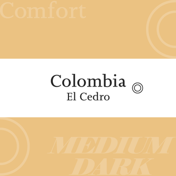 COLOMBIA EL CEDRO 【COMFORT / MEDIUM DARK】